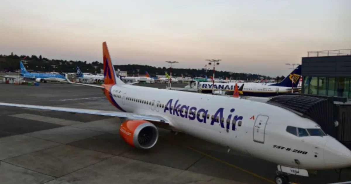 Technical Issue Grounds Akasa Air Boeing 737 MAX at Pune Airport