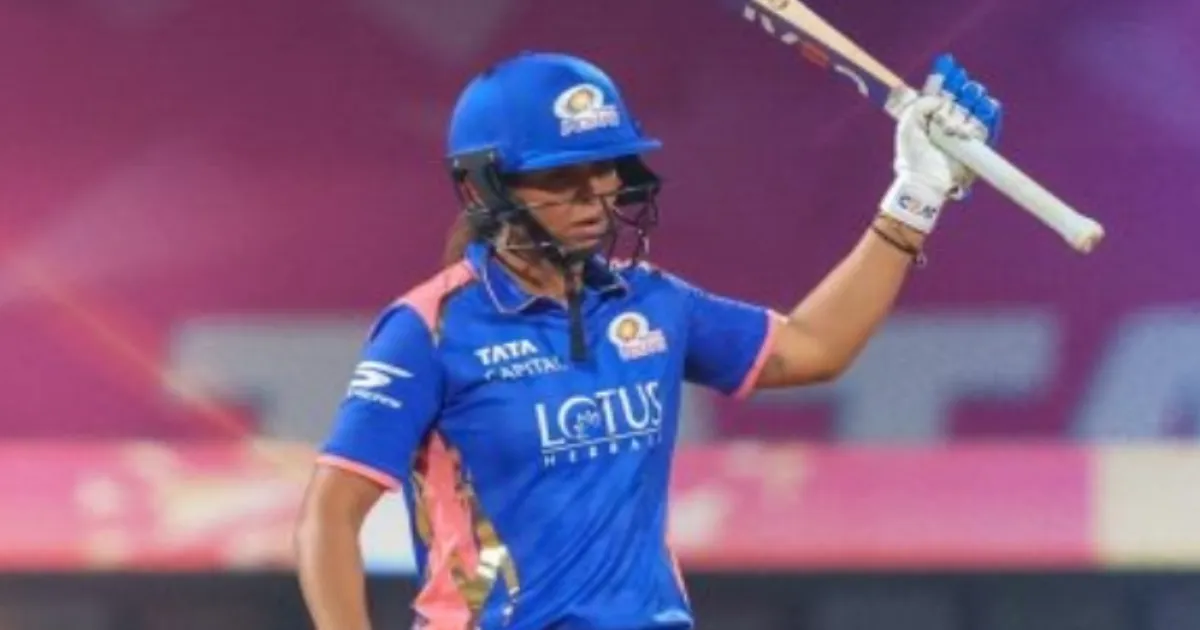 Mumbai Indians’ Captain Harmanpreet Kaur Becomes First Indian Batter to Reach 1,000 WPL Runs