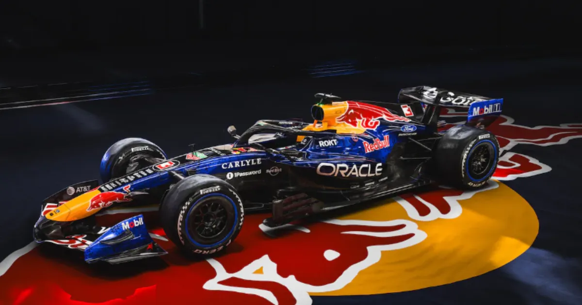Red Bull Unveils 2026 F1 Livery: Glossy Finish, Lighter Blue for Ford Partnership