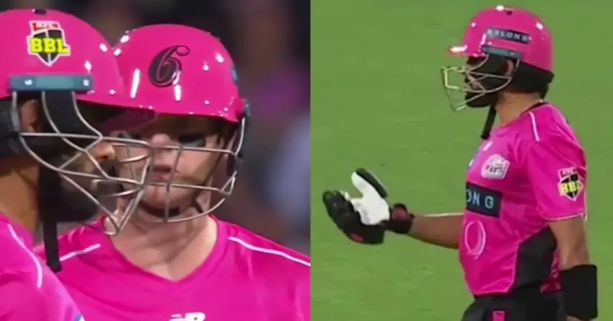 Steve Smith Denies Single to Babar Azam, Blasts Record 32-Run Over in BBL Chase