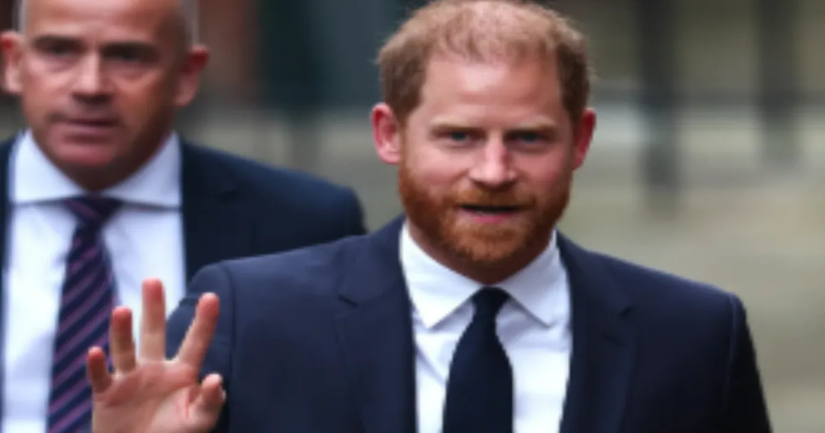 Prince Harry Testifies in Major Privacy Lawsuit vs Daily Mail Publisher