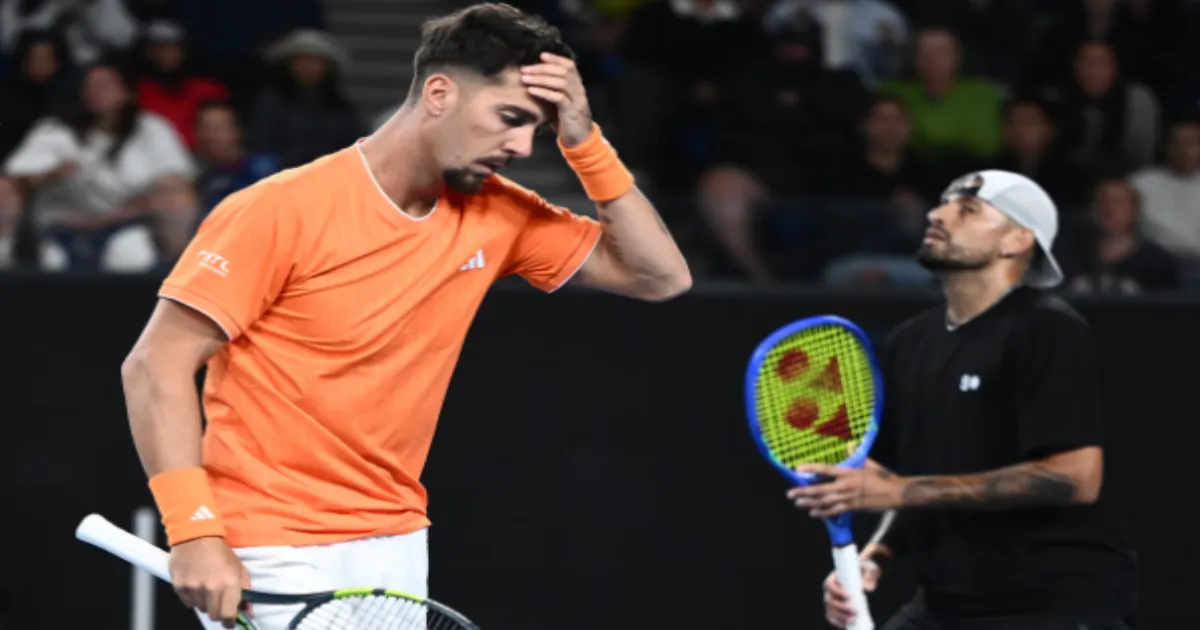 Nick Kyrgios and Kokkinakis Ousted in AO Doubles; Kyrgios to Reassess Schedule Post-Mixed