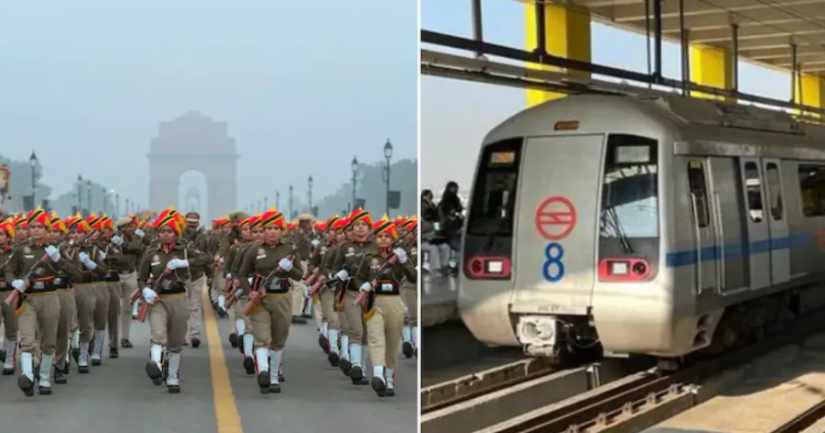 Delhi Metro Services Kick Off at 3 AM on Republic Day 2026 for Easy Access