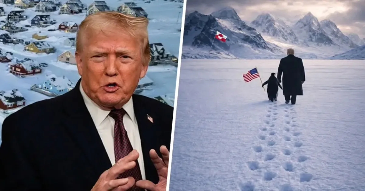 Trump Joins Penguin Meme Trend, Signals Renewed Push For Greenland
