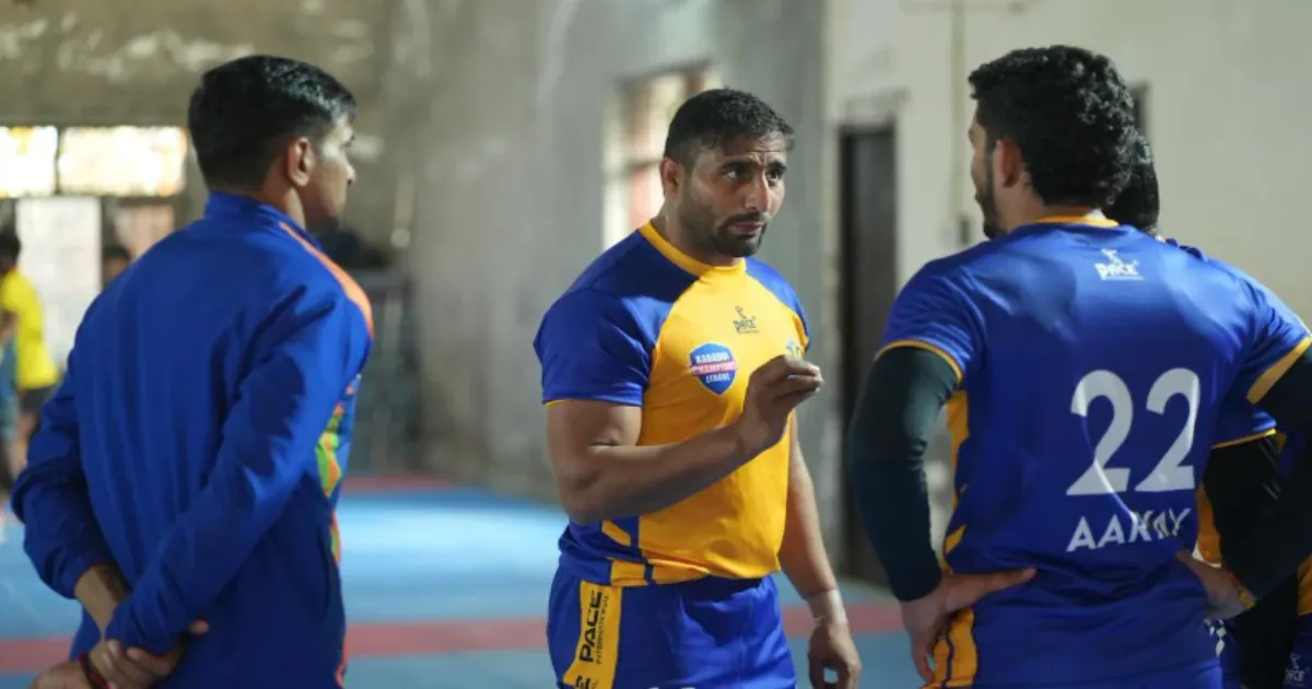 Sandeep Narwal Named Captain of Rohtak Royals For Kabaddi Champions League