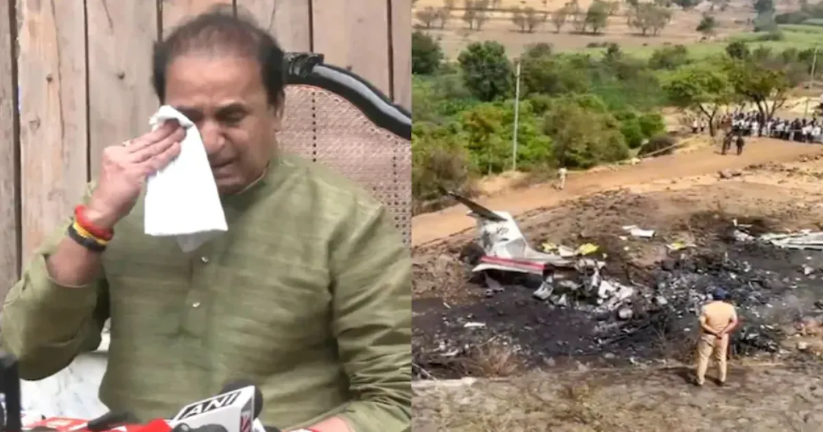 Anil Deshmukh Overcome by Grief: Tears Flow for Ajit Pawar