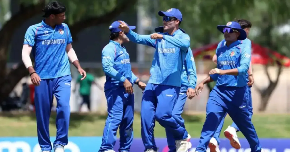 Afghanistan Celebrate Faisal Khan Heroics, England Seal Unbeaten Run Into U19 Semis