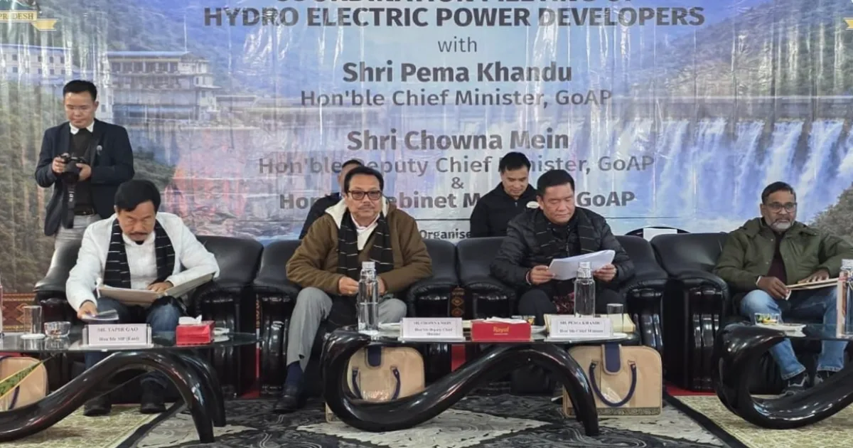 Arunachal CM Accelerates Hydropower Push: Etalin, Attunli Projects Gain Momentum