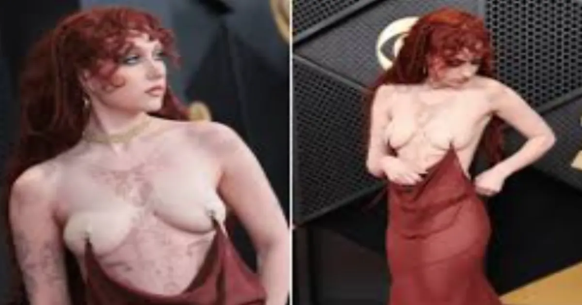 Chappell Roan Rocks Sheer Topless Mugler Gown Before Modest Rodarte Switch at 2026 Grammys