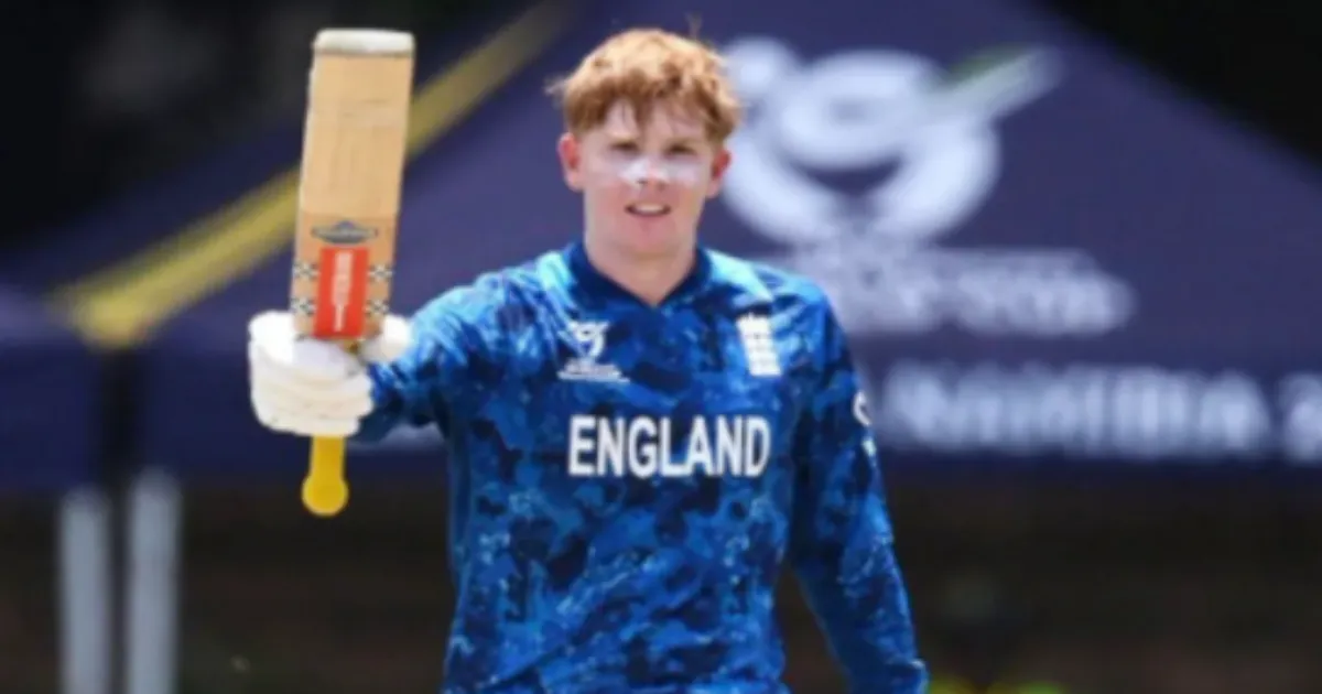 U19 WC 2026 Semi: Thomas Rew's 110 Helps England Set 278 Target For Australia