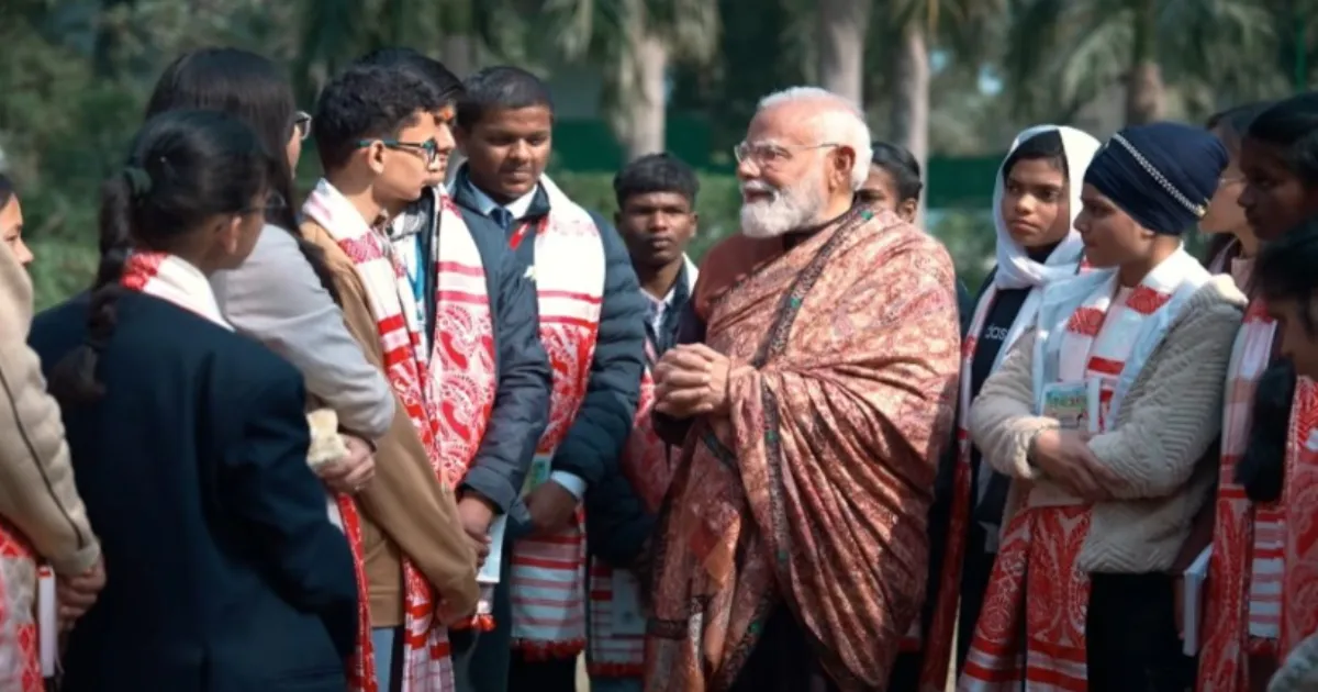 PM Modi Shares Positive Outlook on Age During Pariksha Pe Charcha