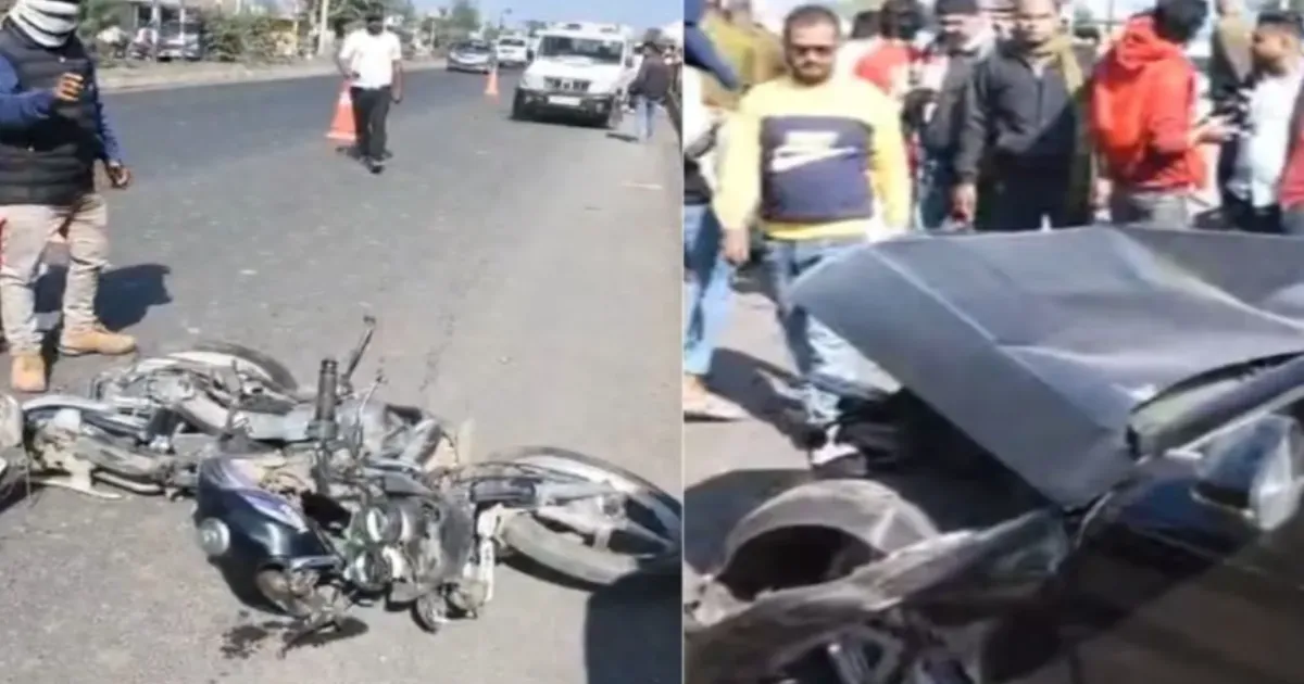 Speeding Audi Kills Three in Rewa While Distributing Wedding Cards