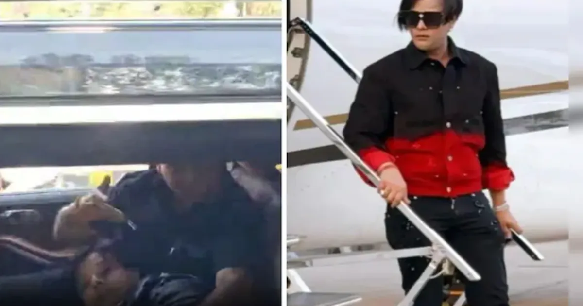 Kanpur Lamborghini Crash: Driver's Bouncers Block Angry Crowd After Injuries