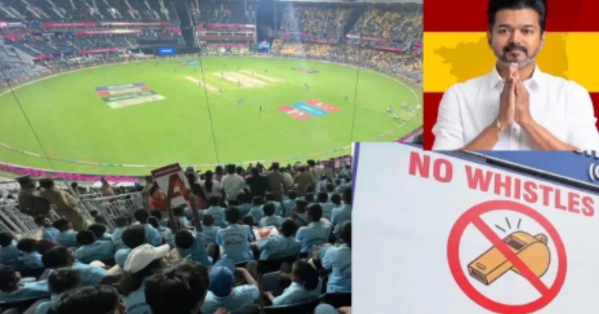 Whistles Restricted at Chepauk During T20 World Cup Matches Spark Political Controversy