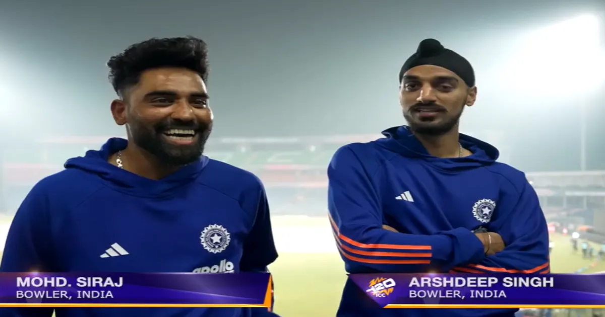 Siraj Gives Arshdeep 10/10 for ‘Siuuu’ but Says He Jumped too High