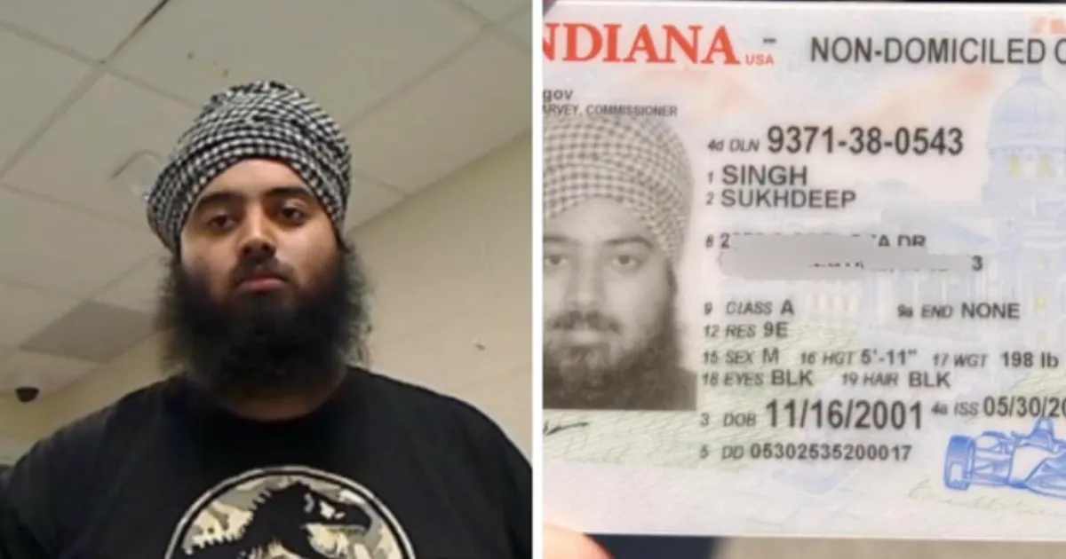 Indian Truck Driver Arrested by ICE After Running Red Light and Killing Man in Indiana