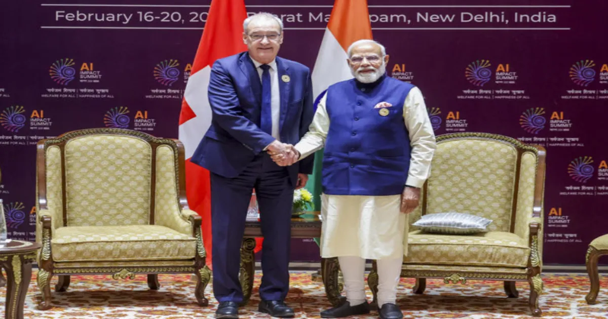 Switzerland Fully Backs India's AI Ecosystem, Says President Parmelin
