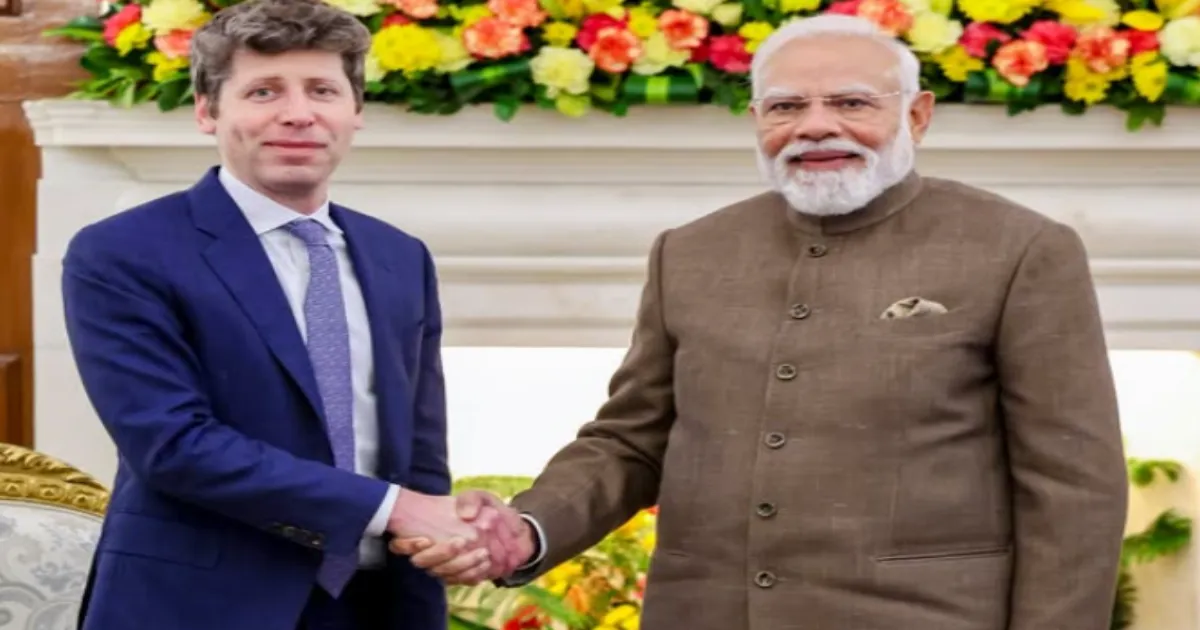 Sam Altman Backs PM Modi's AI Push, Calls India's Tech Energy 