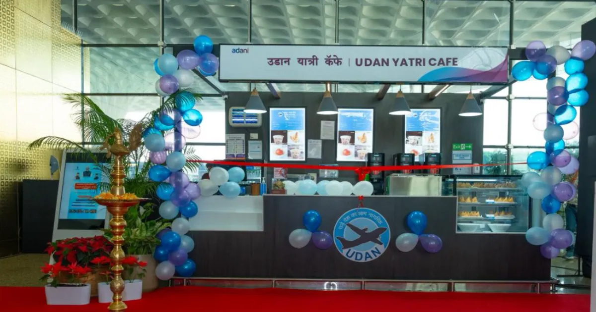 Udaan Yatri Cafe Mumbai: Rs 10 Tea, Rs 20 Snacks Now Available at Terminal 2 Departures