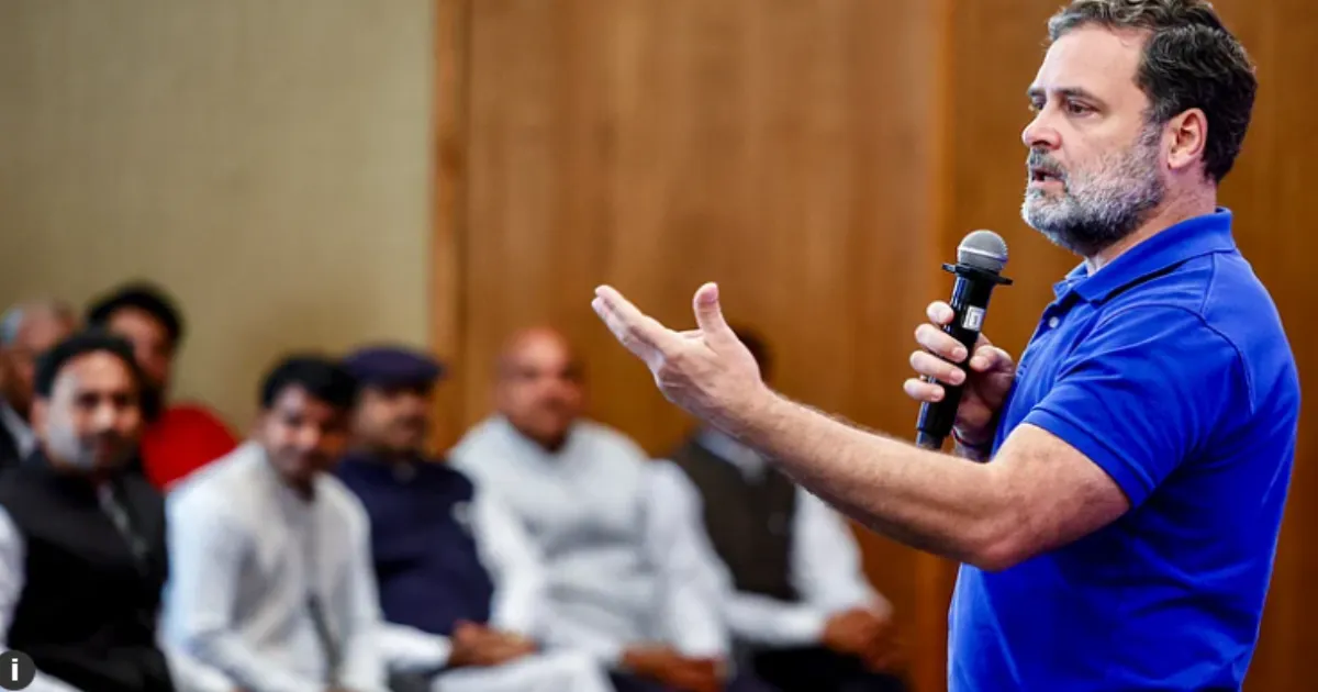 Rahul Gandhi Alleges India-US Trade Deal Forced Under Epstein File Threat