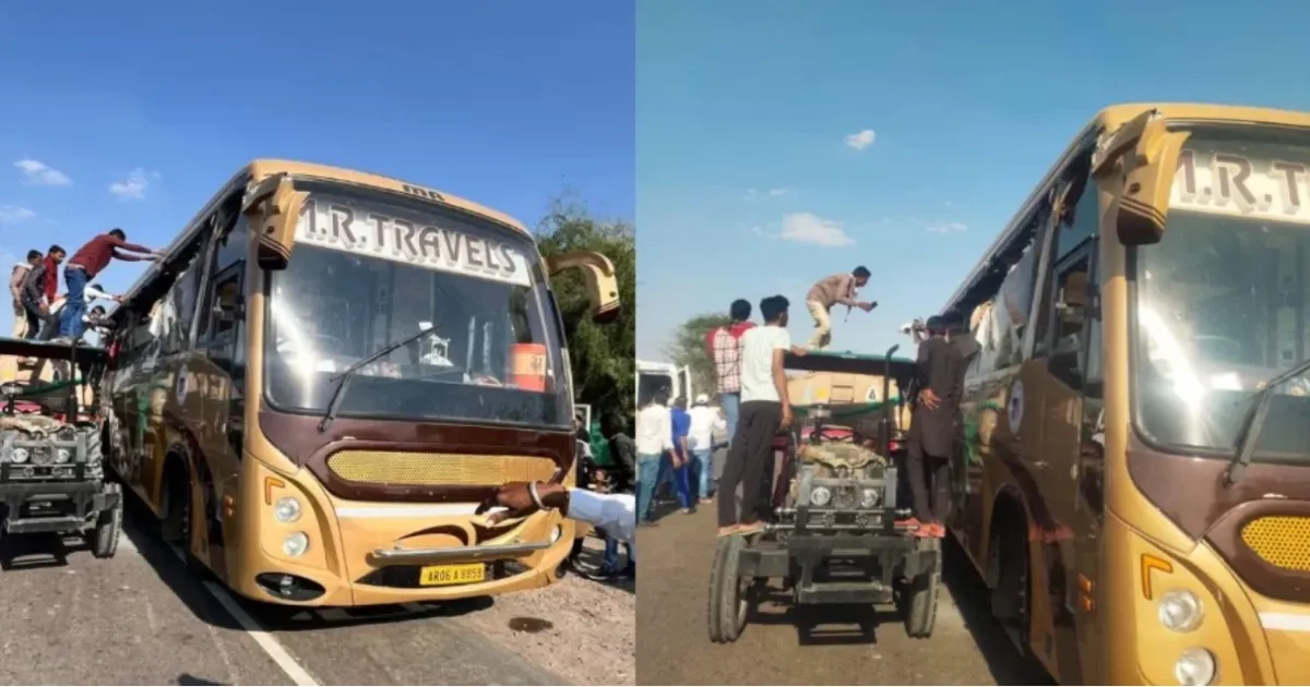 Six Dead in Major Sleeper Bus and Trailer Collision in Rajasthan