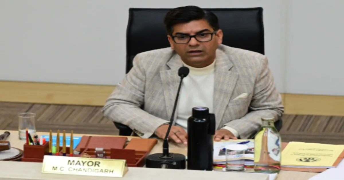 Mayor Saurabh Joshi Writes to UT Administrator Seeking Zero-Polythene Status For Chandigarh