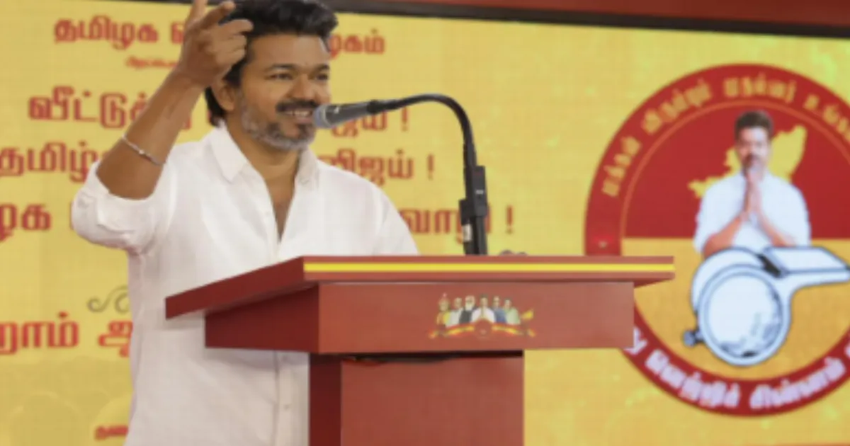  Vijay's First Social Media Post After Sangeetha's Divorce Filing Focuses on Tamil Nadu Students