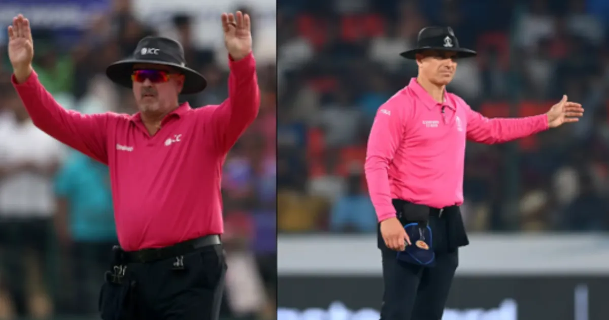 English Duo to Officiate India-New Zealand World Cup Title Clash in Ahmedabad