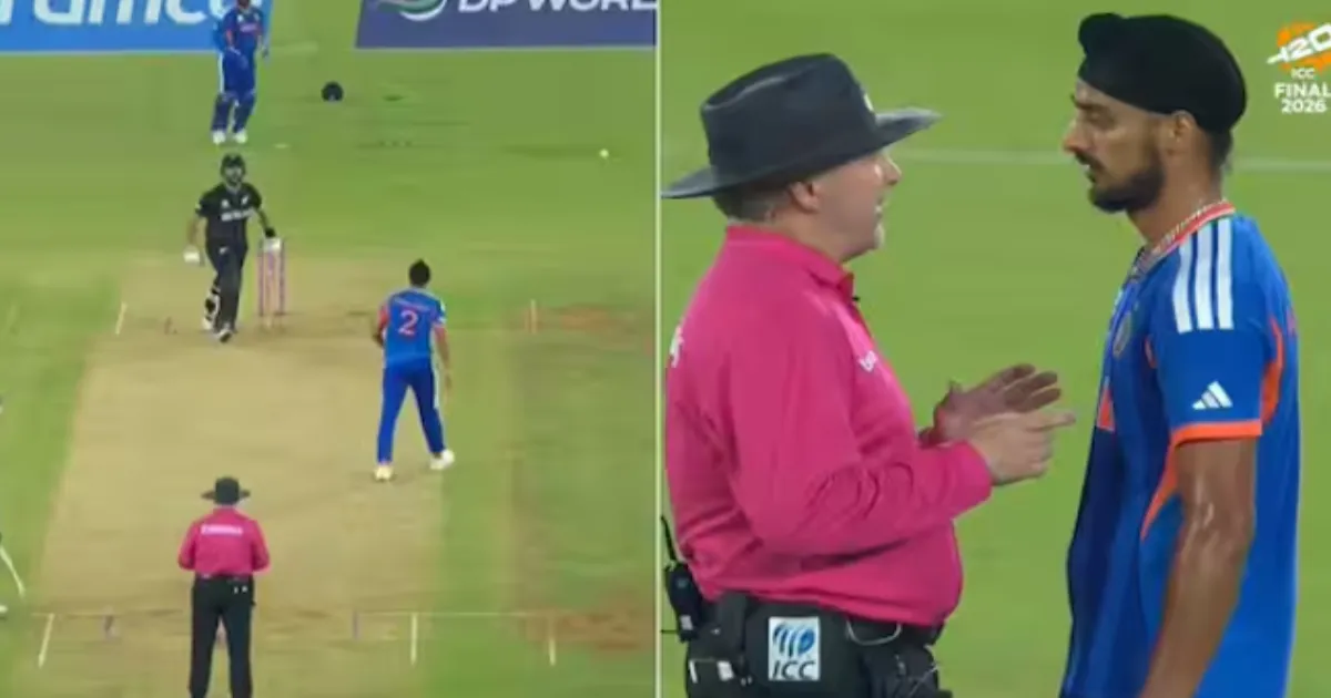 Arshdeep Singh Penalised for Aggressive Ball Throw at Mitchell In T20 Final