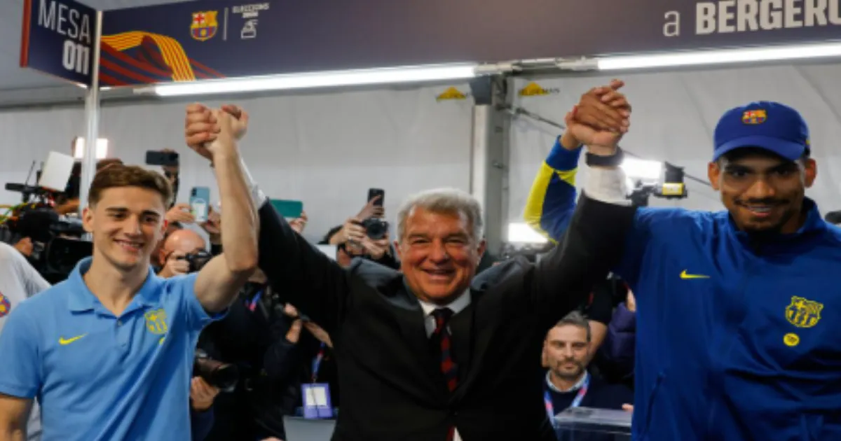 Laporta Wins Third Term as Barcelona President With 68% Vote, Flick's Future Now Secured