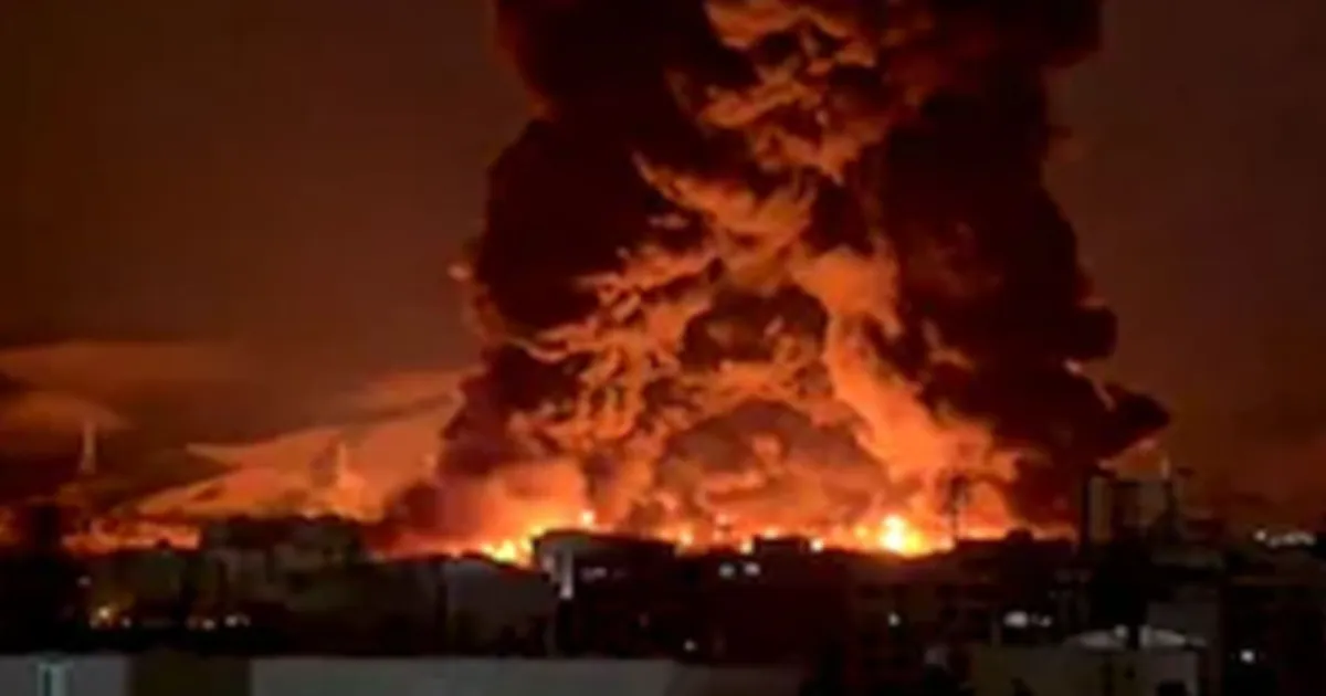 Iran Calls Israeli Strikes on Tehran Fuel Depots Ecocide, Warns of Generational Health Damage