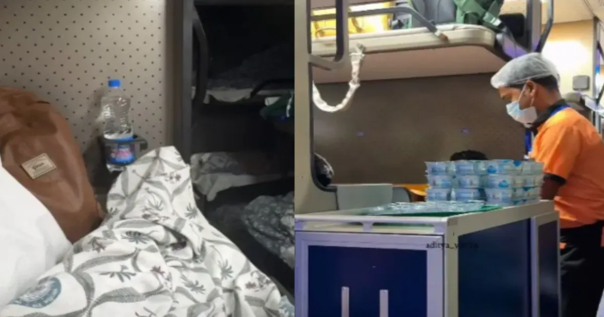 Vande Bharat Sleeper: Colourful Bedsheets, Flight-Like Meals Win Over Passengers Online