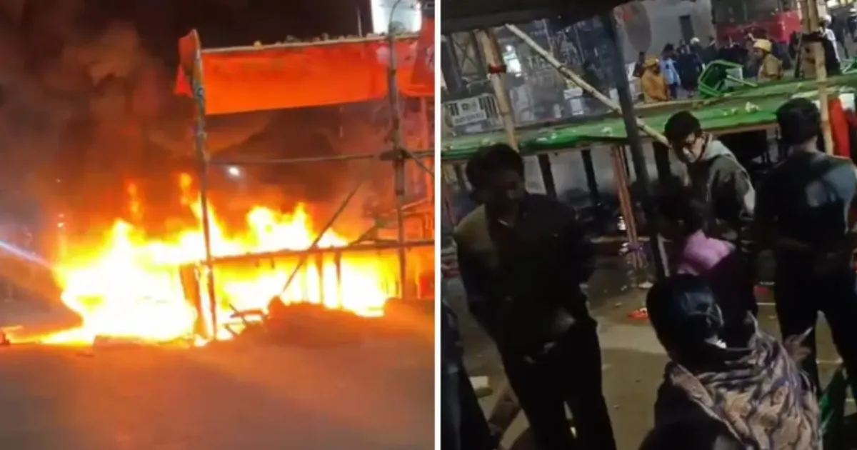 TMC Ticket Denial Triggers Protests: Supporters Burn Tyres Over MLA Renomination Row