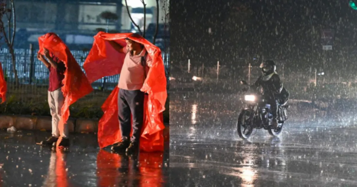 Delhi-NCR Orange Alert: Rain, Gusty Winds, and Flight Diversions to Continue Till Friday