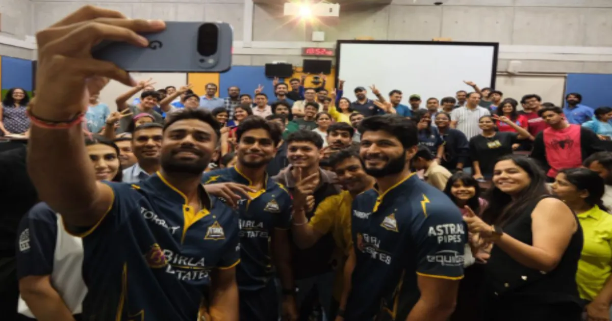 Before IPL 2026 Begins, Gujarat Titans Take Their Winning Mindset Straight to IIM Ahmedabad