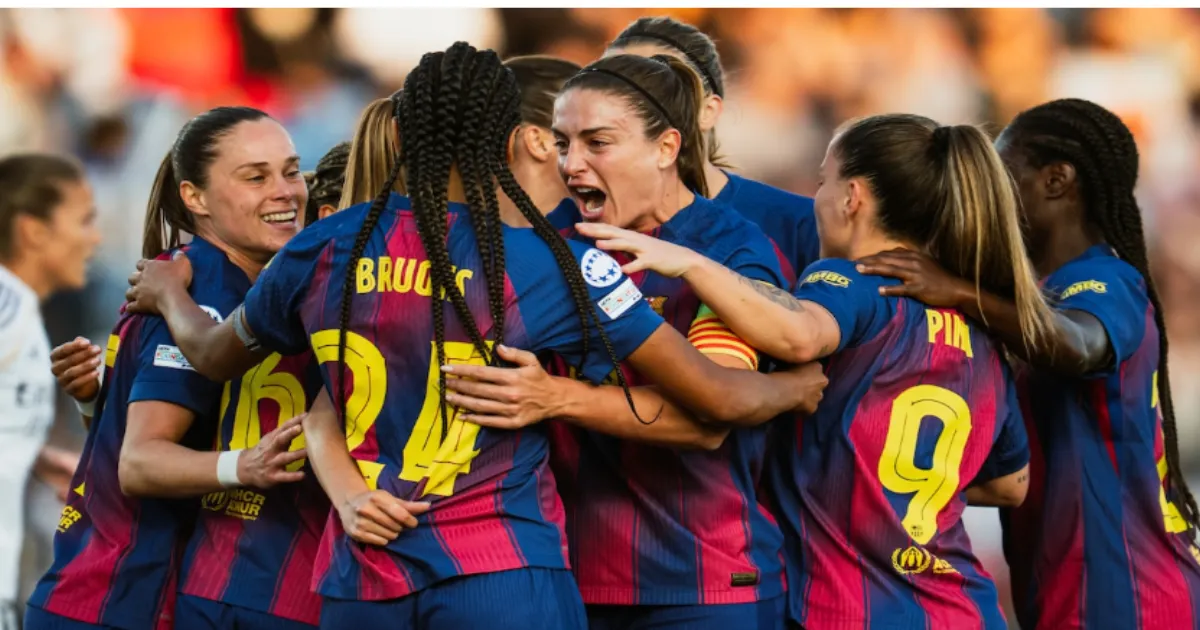 Barcelona Thrash Real Madrid 6-2 to Command Quarter-Final First Leg in UEFA Women’s Champions League