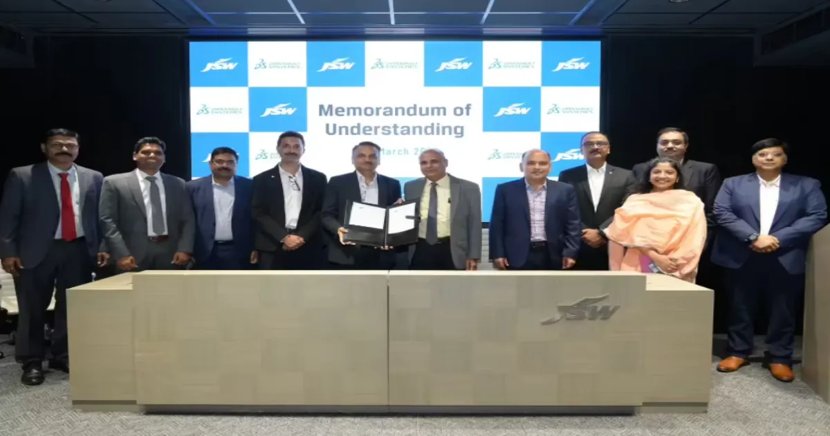 JSW Motors Partners Dassault Systemes to Accelerate EV, PHEV Development in India