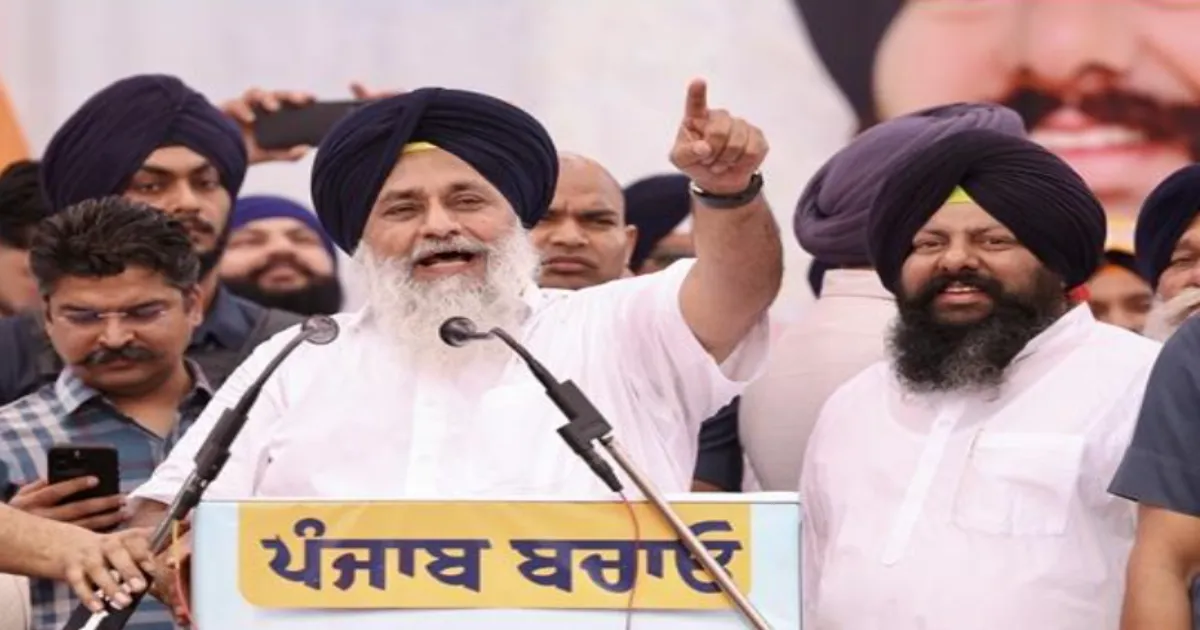SAD Chief Announces Power Subsidies, Highway Plans, and Kandi Ministry for Punjab's 2027 Polls