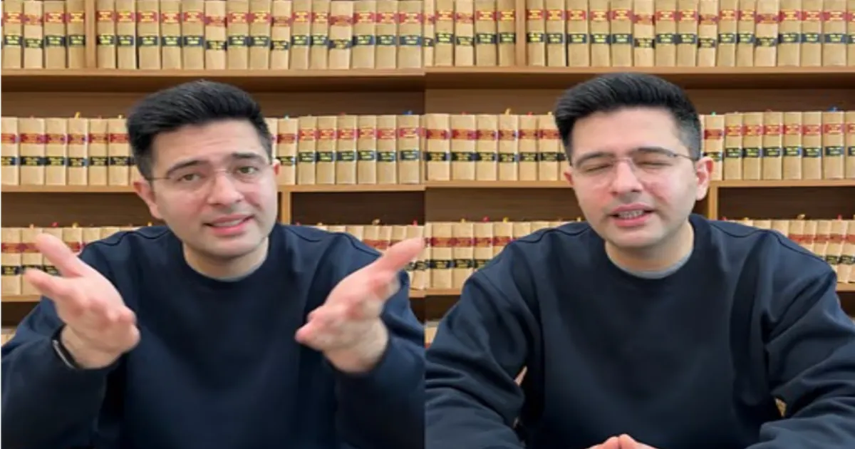 Rajya Sabha MP Raghav Chadha Dismisses AAP Allegations, Says Charges Are Baseless and Coordinated