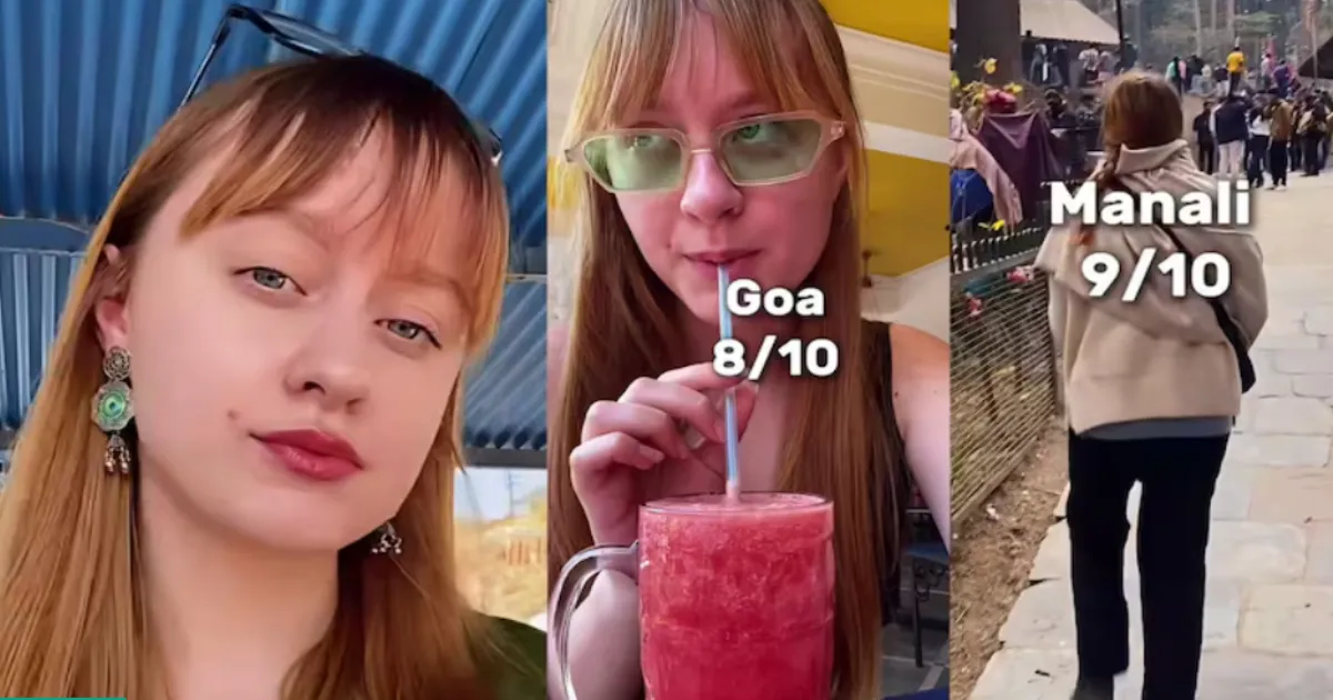 Russian Tourist Alisa Rates Delhi 2/10 And Manali 9/10 in Viral India Safety Assessment