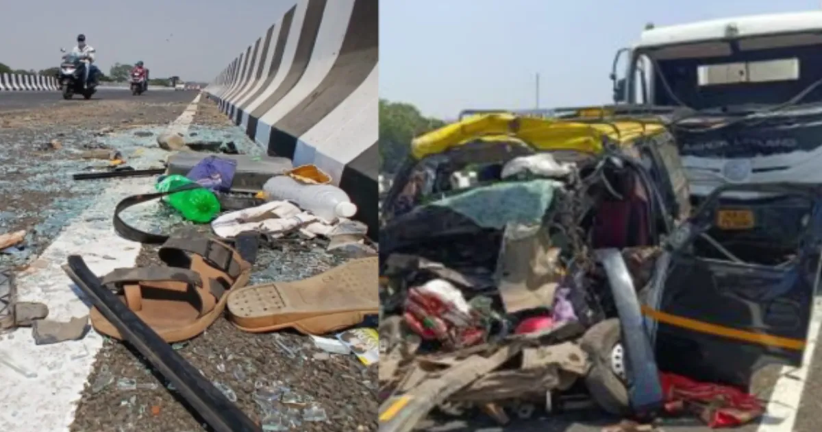 11 Dead in Thane Crash as Van Carrying Double Capacity Collides With Truck