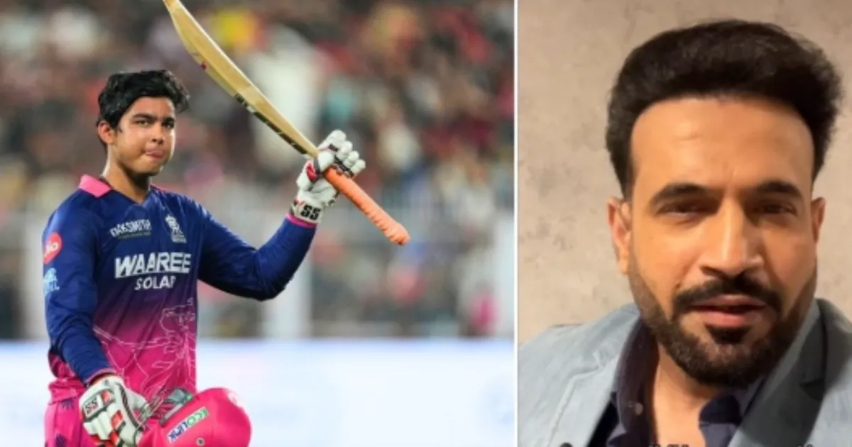 Vaibhav Sooryavanshi's First IPL Golden Duck Against SRH Fuels Irfan Pathan's Theory