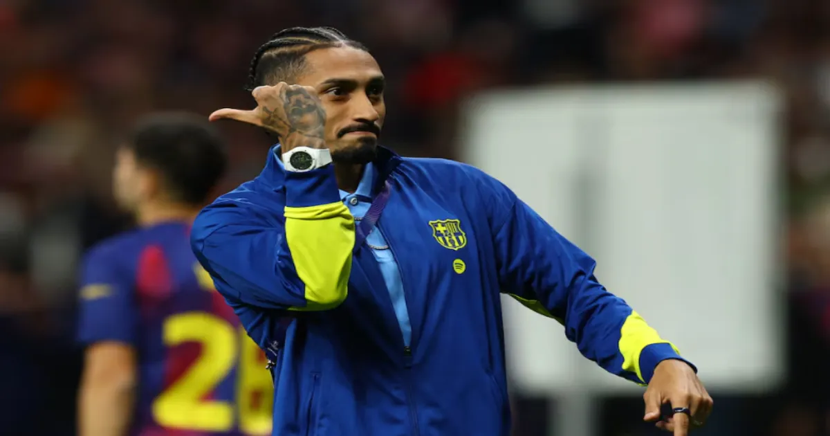 Raphinha Accuses Two Referees of Costing Barcelona Their Champions League Dream