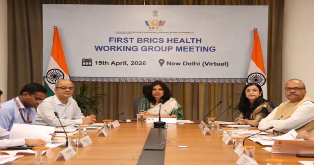India Chairs BRICS Health Working Group Meeting on Public Health Cooperation