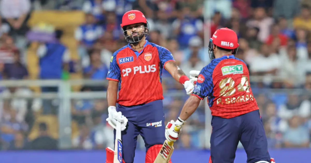 Prabhsimran, Shreyas Fire Punjab Kings to Top of IPL 2026 Table as Mumbai Indians Hit Rock Bottom