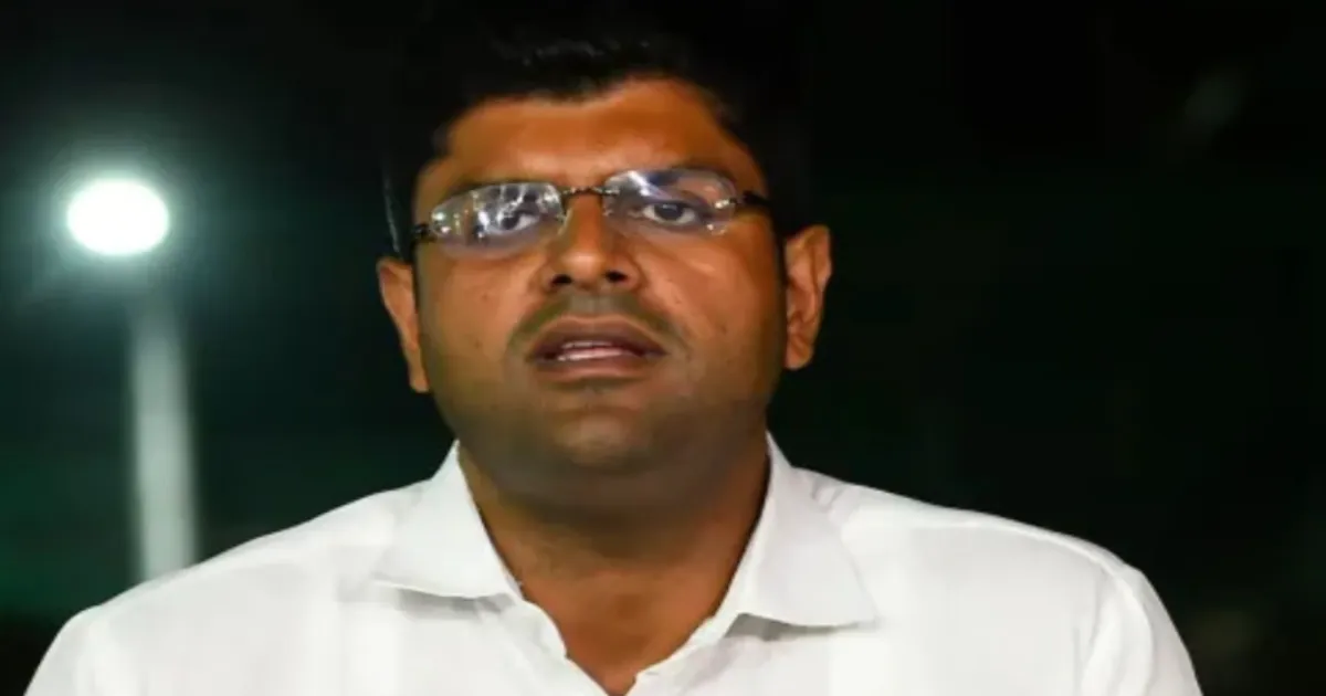 Dushyant Chautala Alleges Police Officer Aimed Pistol at Him in Hisar