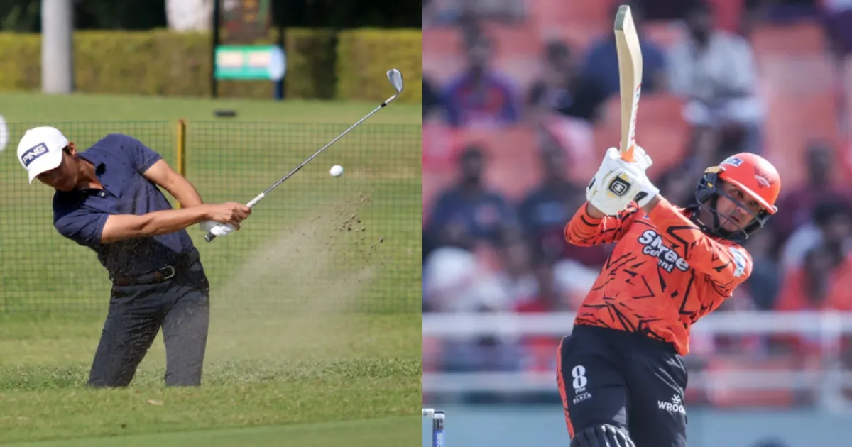  Golfer Ajeetesh Sandhu Sees Cricket Swings in Golf: 