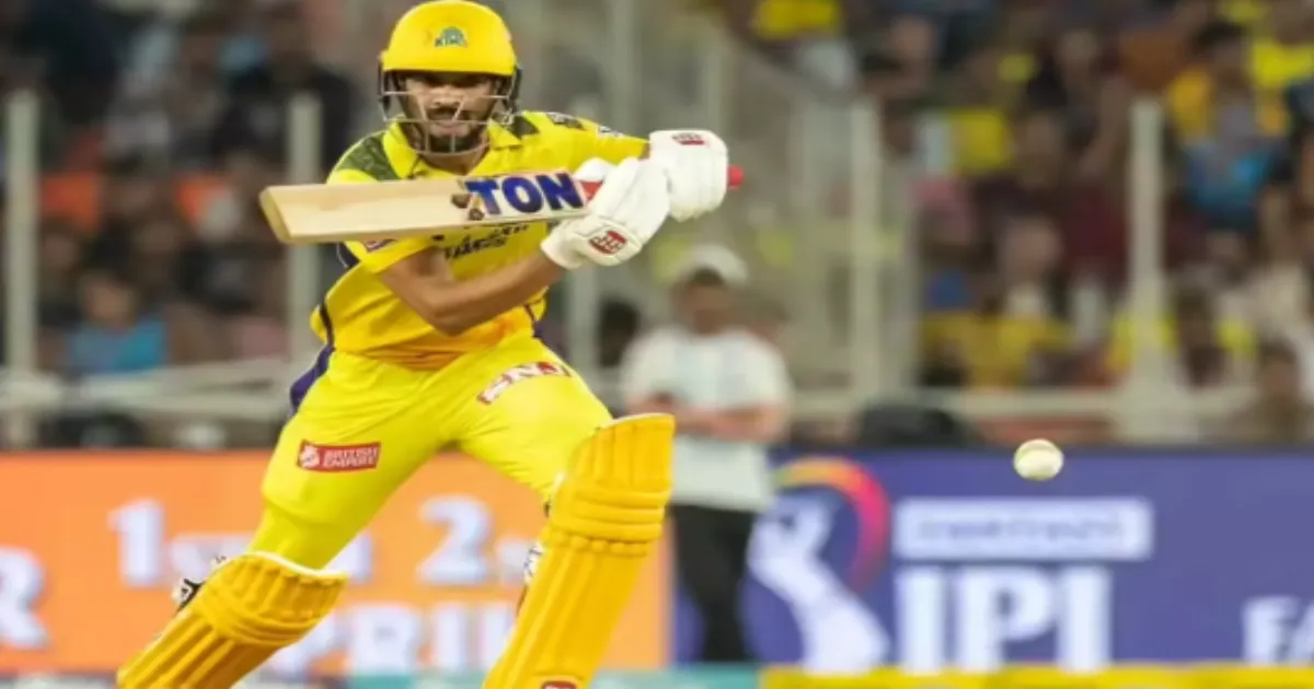 CSK vs GT : Gaikwad's Fifty Ignites Chennai After Early Wicket Losses in Powerplay