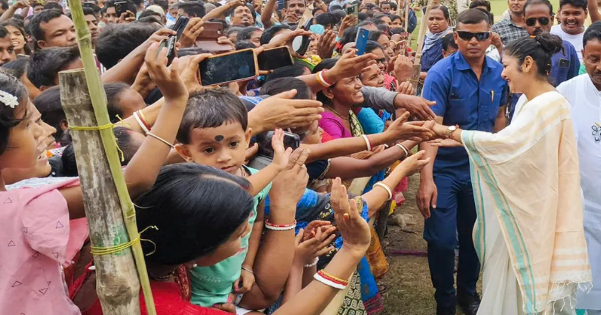 From Poetry to Singing, Saayoni Ghosh Becomes TMC's Campaign Draw in Bengal Elections