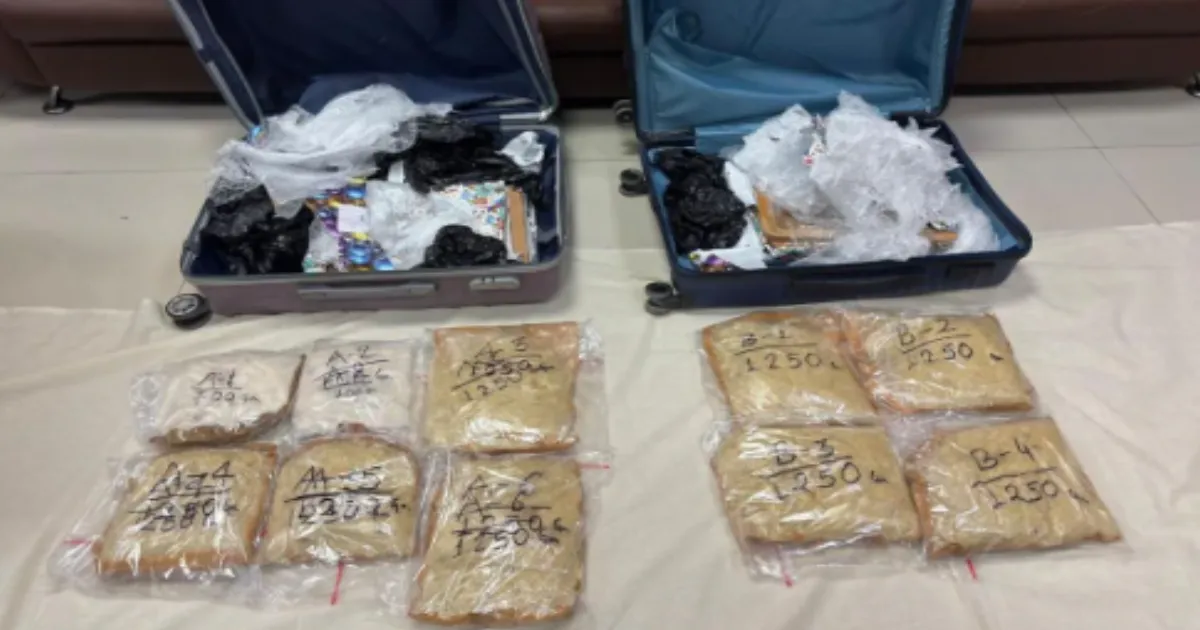 DRI Seizes 11.4 Kg Crystal Meth From Two Women at Secunderabad Railway Station